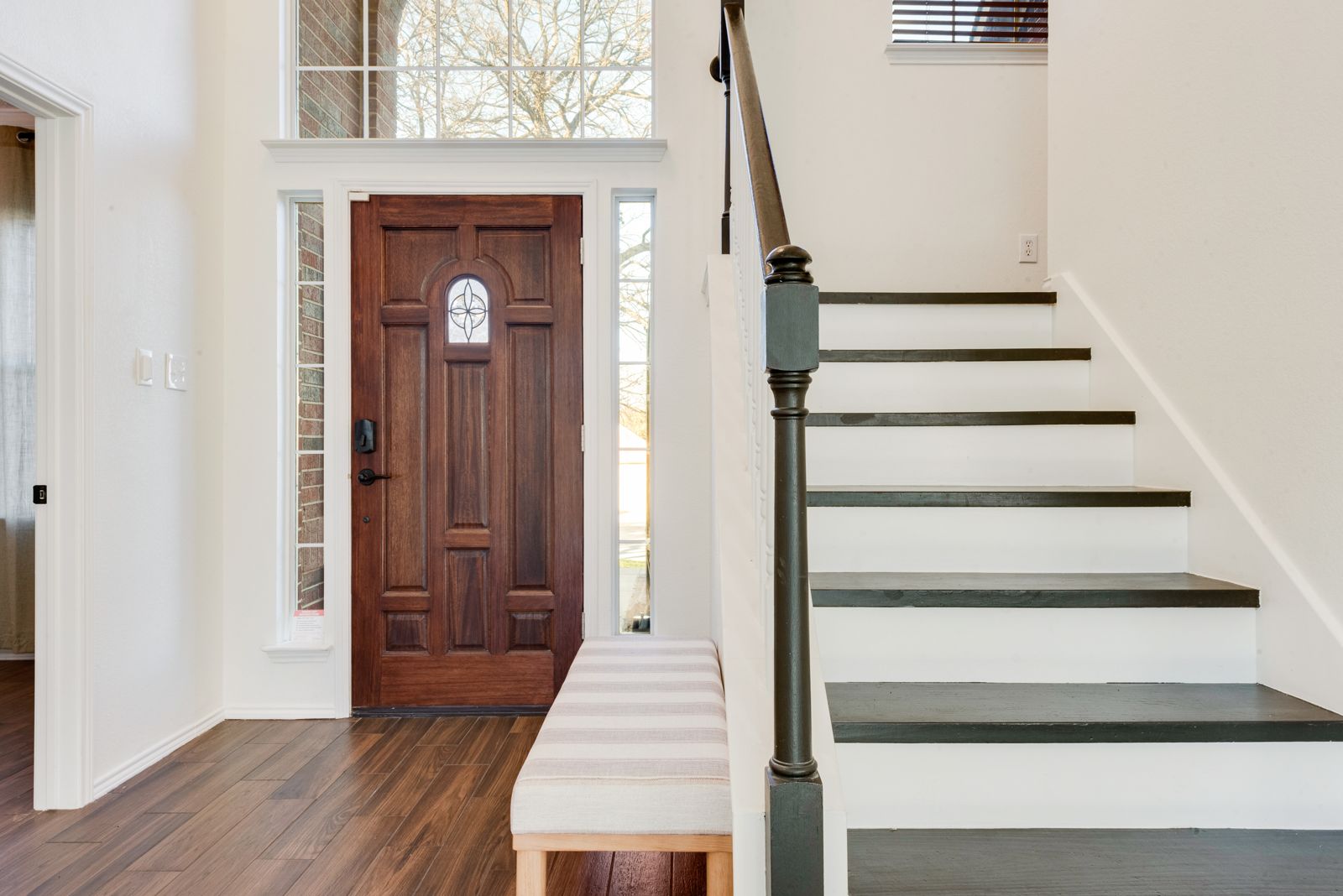 Entry and staircase