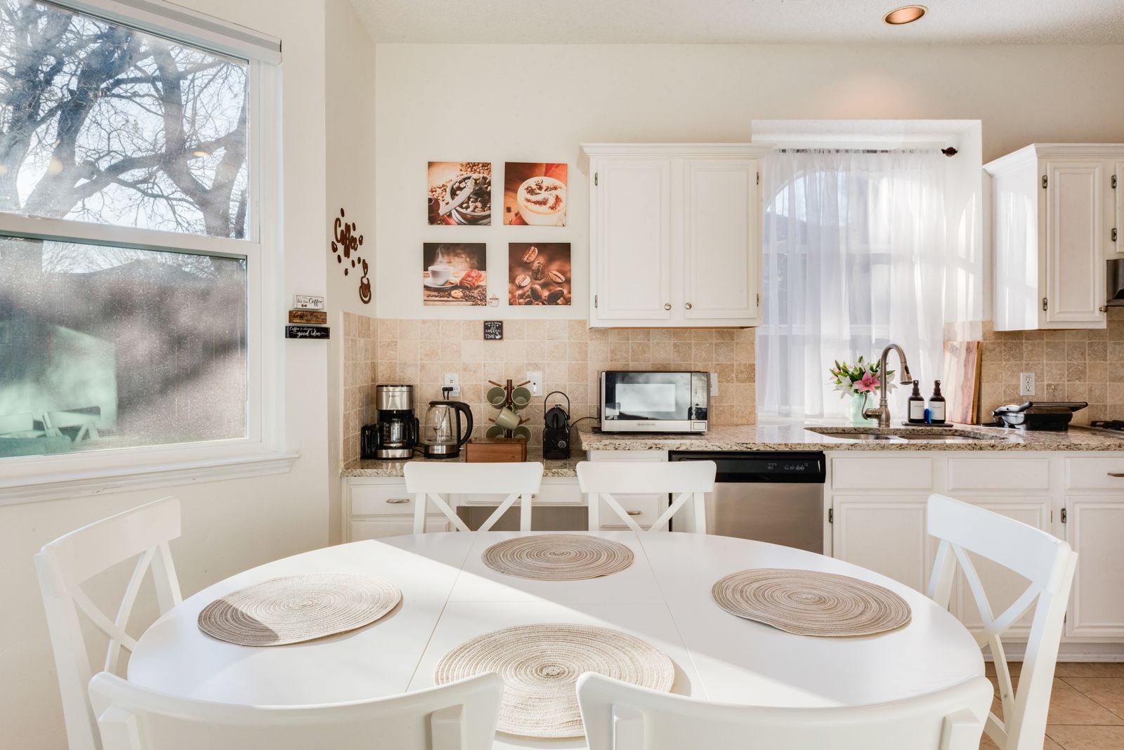 Kitchen and dining nook
